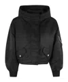 Stand Studio Hooded Long-sleeved Casual Jacket In Black