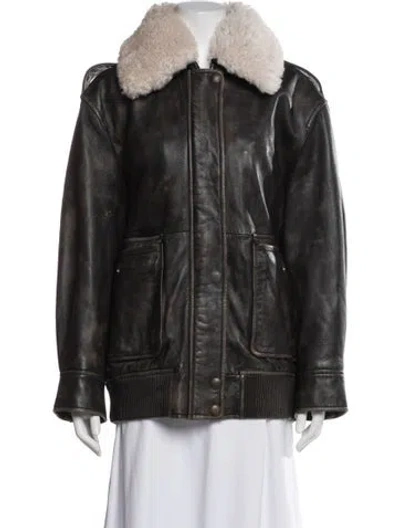 Pre-owned Stand Studio Jacket In Black