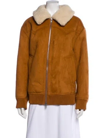 Pre-owned Stand Studio Jacket In Brown