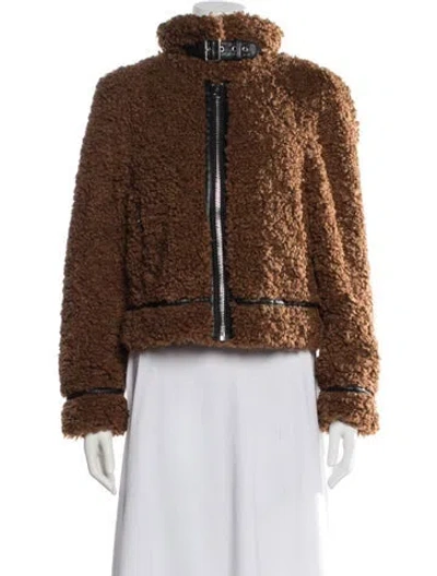 Pre-owned Stand Studio Jacket In Brown