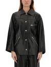 Stand Studio Black Elisia Leather Jacket