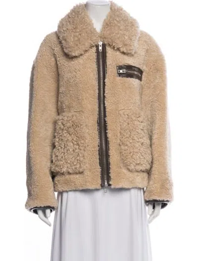Pre-owned Stand Studio Jacket In Neutrals
