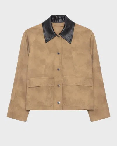 Stand Studio Jacket Wilhelmina In Brown