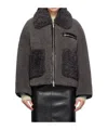 Stand Studio Joann Grey Jacket In Black