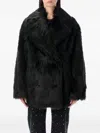 Stand Studio Katalina Double-breasted Coat In Black