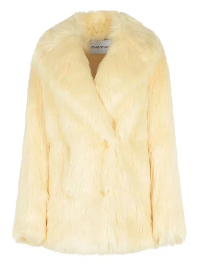 STAND STUDIO STAND STUDIO KATALINE FAUX FUR COAT