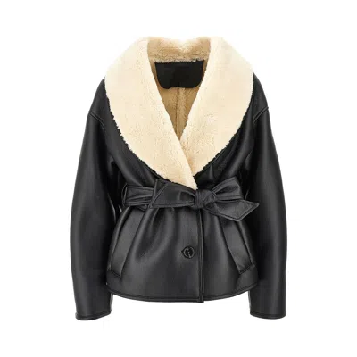 STAND STUDIO 'KATHINI' FAUX LEATHER JACKET