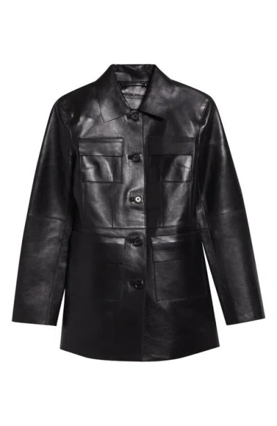 Stand Studio Kierra Leather Jacket In Black