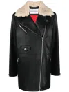 STAND STUDIO STAND STUDIO KINSLEY FAUX LEATHER BIKER COAT