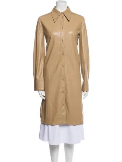 Pre-owned Stand Studio Knee-length Dress In Neutral