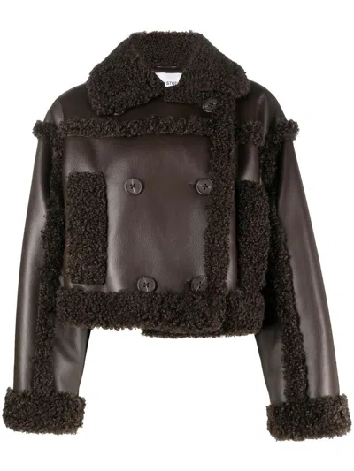 Stand Studio Kristy Jacket In Brown