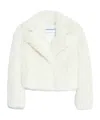 Stand Studio Lapel Long-sleeved Casual Jacket In White