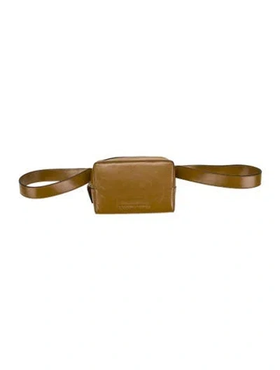 Pre-owned Stand Studio Leather Belt Bag In Neutral
