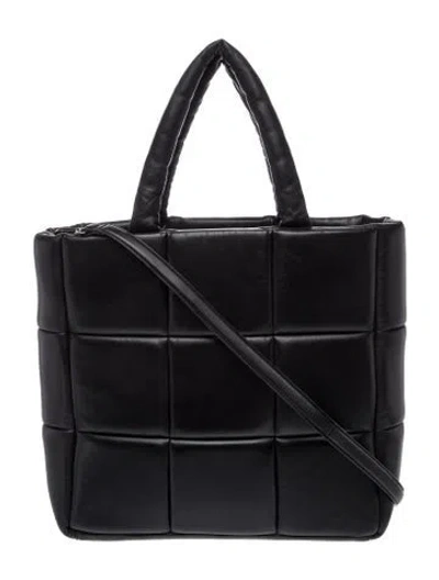Pre-owned Stand Studio Leather Bucket Bag In Black