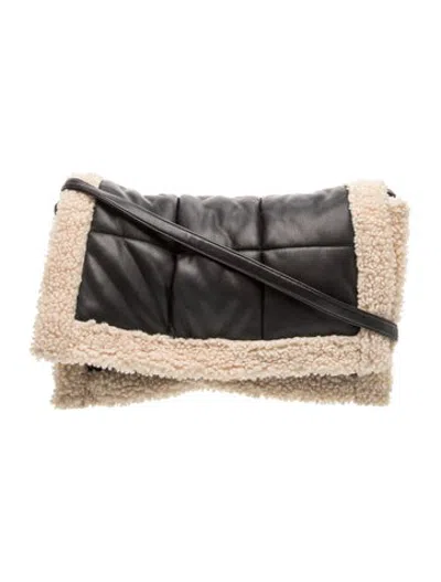 Pre-owned Stand Studio Leather Crossbody Bag In Black