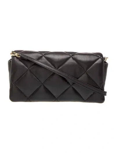 Pre-owned Stand Studio Leather Crossbody Bag In Grey