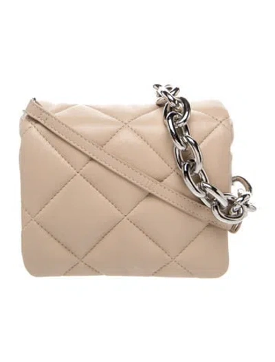 Pre-owned Stand Studio Leather Crossbody Bag In Neutrals