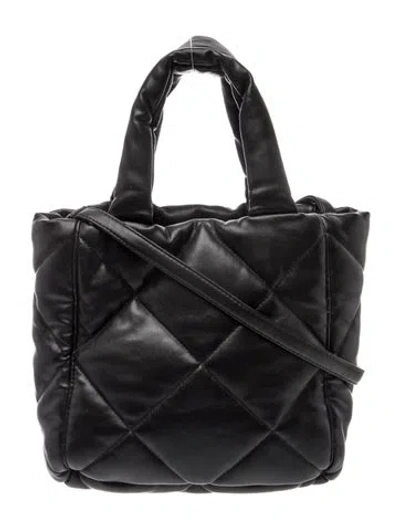 Pre-owned Stand Studio Leather Shoulder Bag In Black