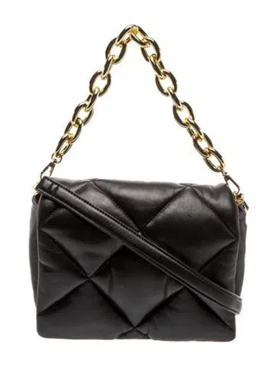 Pre-owned Stand Studio Leather Shoulder Bag In Black