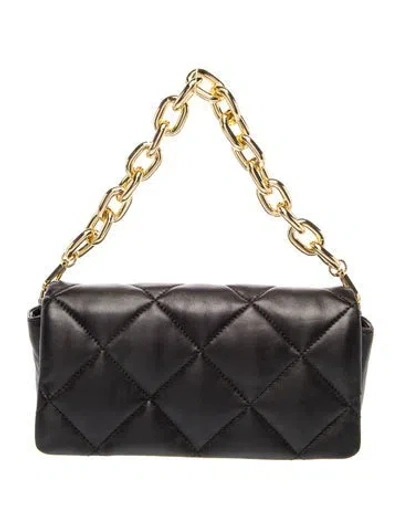 Pre-owned Stand Studio Leather Shoulder Bag In Black