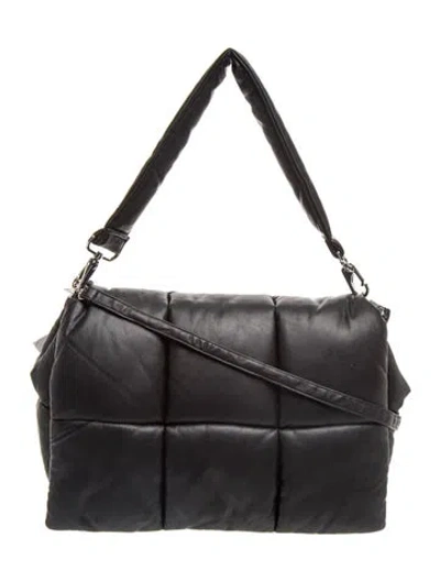Pre-owned Stand Studio Leather Shoulder Bag In Black