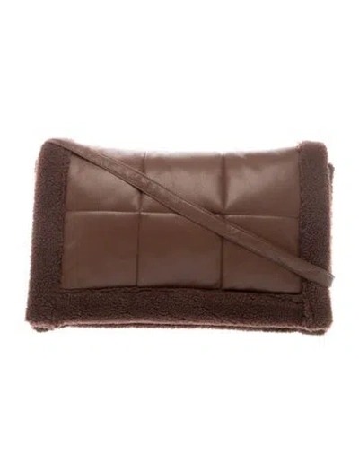 Pre-owned Stand Studio Leather Shoulder Bag In Brown