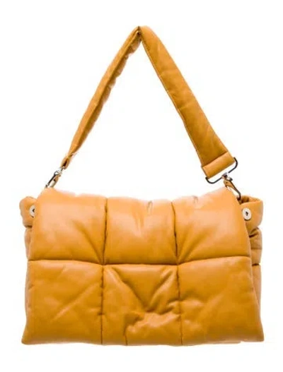 Pre-owned Stand Studio Leather Shoulder Bag In Brown