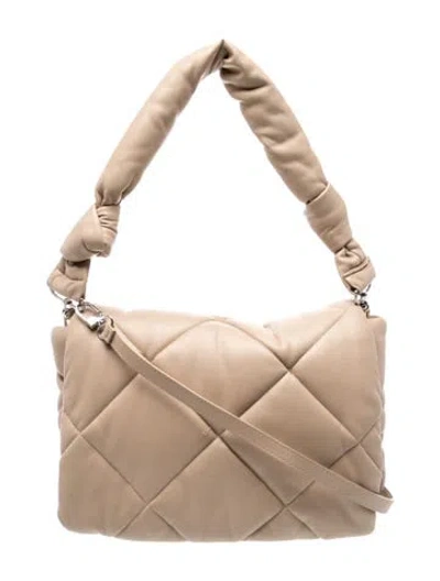 Pre-owned Stand Studio Leather Shoulder Bag In Brown