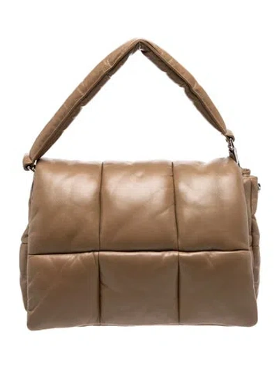Pre-owned Stand Studio Leather Shoulder Bag In Neutrals