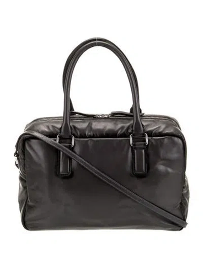 Pre-owned Stand Studio Leather Top Handle Bag In Black