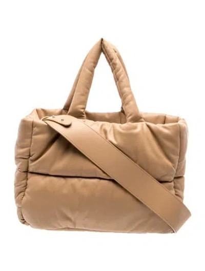Pre-owned Stand Studio Leather Top Handle Bag In Brown
