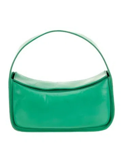 Pre-owned Stand Studio Leather Top Handle Bag In Green