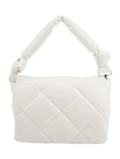 Pre-owned Stand Studio Leather Top Handle Bag In Neutral