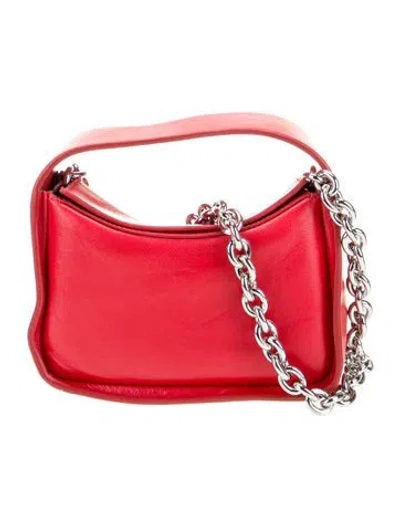 Pre-owned Stand Studio Leather Top Handle Bag In Red