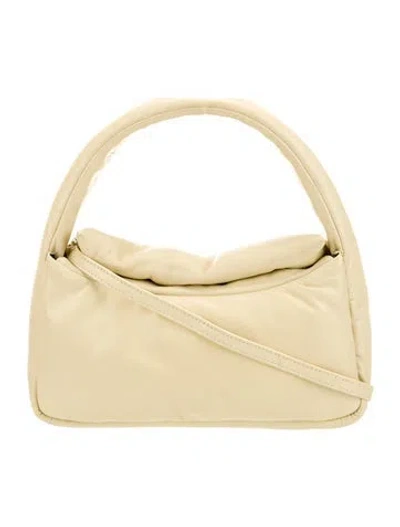 Pre-owned Stand Studio Leather Top Handle Bag In Yellow