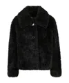 Stand Studio Long-sleeved Casual Jacket In Black