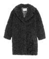 Stand Studio Camille Cocoon Coat In Black