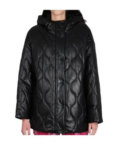 STAND STUDIO LONG-SLEEVED QUILTED JACKET