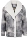 Stand Studio Eco-shearling Jacket In Grey