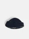 Stand Studio 'lovali' Black Faux Fur Cap In Black
