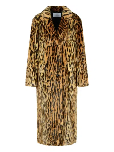 STAND STUDIO MARCELINE FAUX FUR COAT