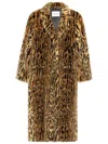 Stand Studio Marcelline Faux Fur Long Coat Clothing In Multi