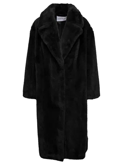 Stand Studio Maria Long Coat In Black