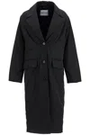 Stand Studio Melita Poly-twill Coat In Black