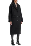 Stand Studio Melita Poly-twill Coat In Black