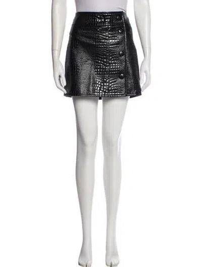 Pre-owned Stand Studio Mini Skirt W/ Tags In Black