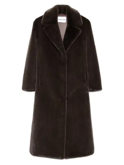 Stand Studio Mira Coat In Black