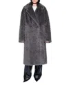 Stand Studio Nicole Coat In Blue