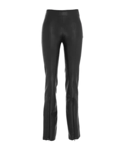 Stand Studio Nicolette Slim Cut Trousers In Black