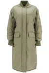 Stand Studio Olive Green Nylon Abbie Padded Jacket
